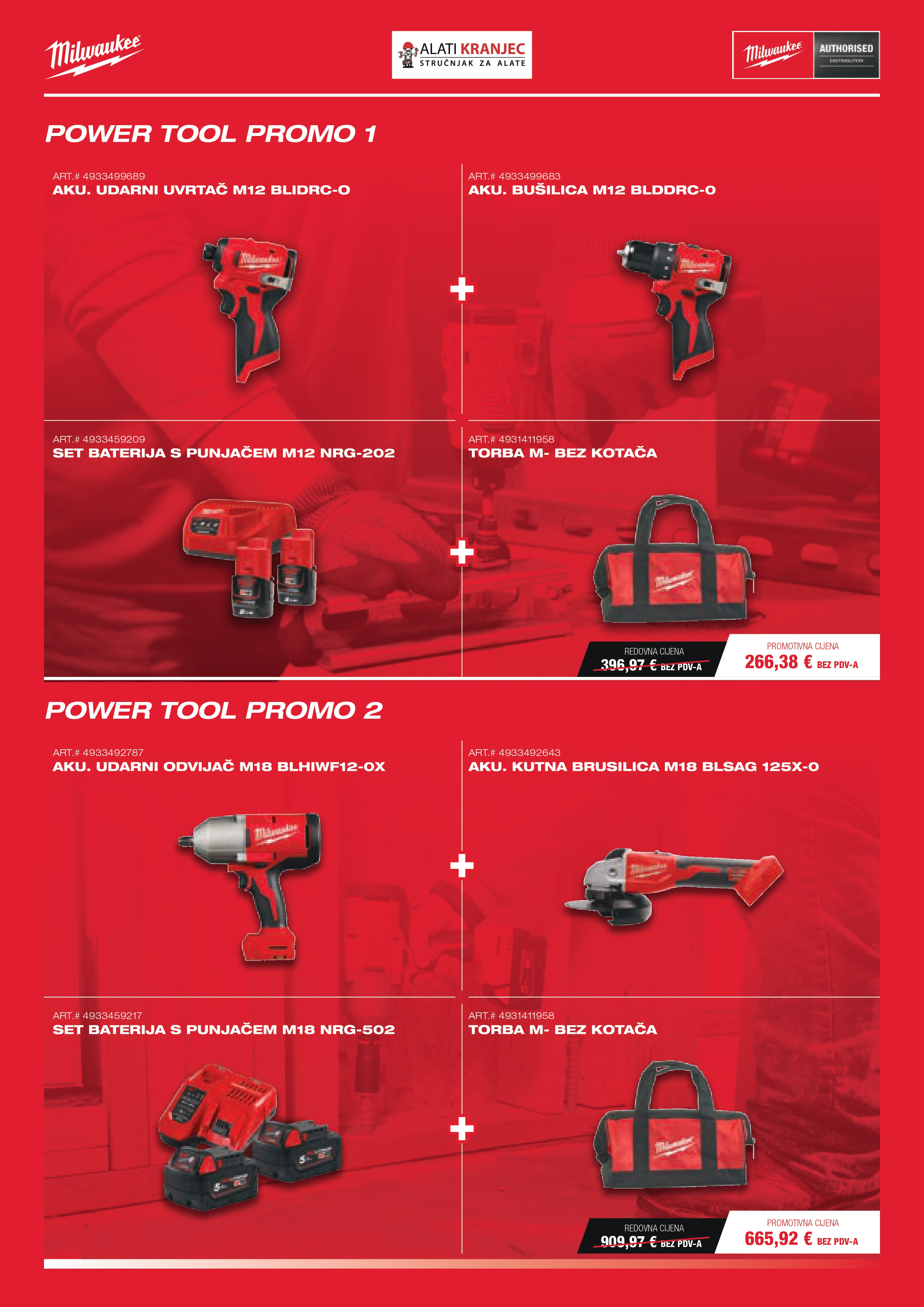 Milwaukee alati –Posebna jesenska promocija