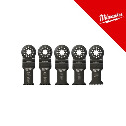 MILWAUKEE NASTAVAK MULTITOOL OMT SL DRVO-METAL- SET 5 KOM
