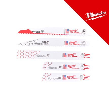 MILWAUKEE LIST SABLJASTE PILE METAL SAWZALL SET 1, 5 KOM