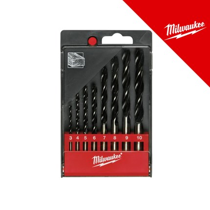 MILWAUKEE SVRDLO ZA DRVO DIN 7487 SET - 3-10 8KOM