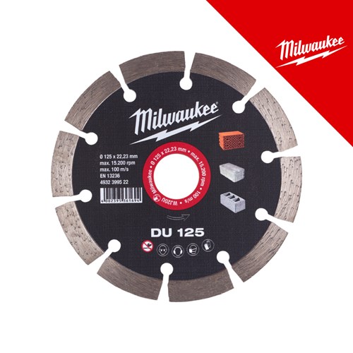 MILWAUKEE PILA KRUŽNA DIJAMANTNA DU 125