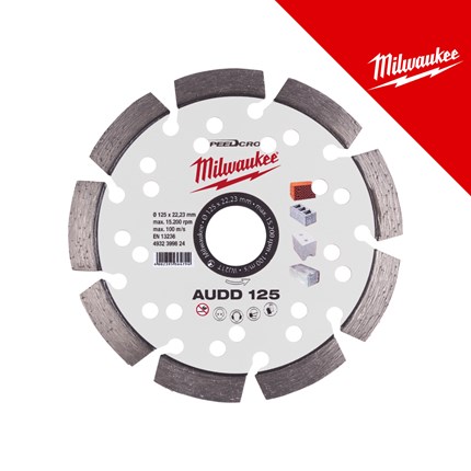 MILWAUKEE PILA KRUŽNA DIJAMANTNA AUDD 125 MM