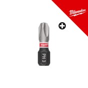 MILWAUKEE bit nastavak SHOCKWAVE PH2 50mm - 10 kom
