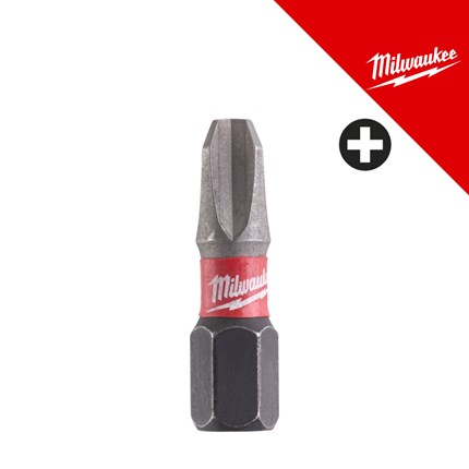 MILWAUKEE bit nastavak SHOCKWAVE PH3 25mm - 2 kom