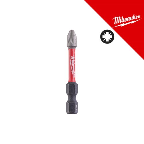 MILWAUKEE bit nastavak SHOCKWAVE PZ2 50mm, 10 kom