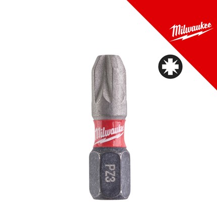 MILWAUKEE bit nastavak SHOCKWAVE PZ3 25mm - 25 kom