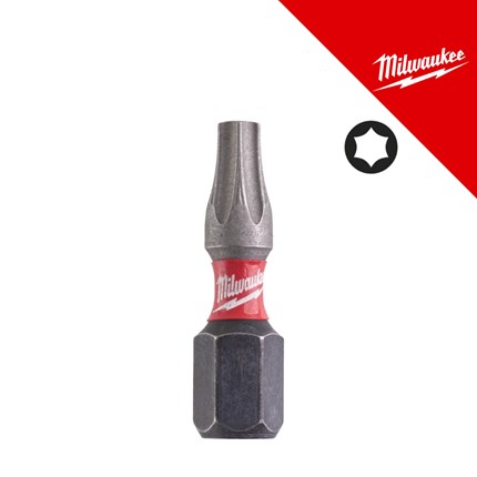 MILWAUKEE bit nastavak SHOCKWAVE TX20 25mm, 2 kom
