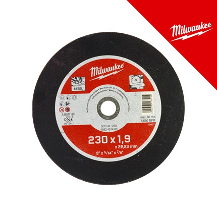 MILWAUKEE REZNA PLOČA ZA METAL CONTR. SCS41 230X1.9MM