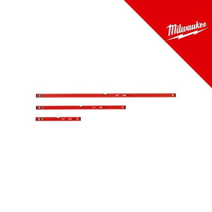 MILWAUKEE SET LIBELA SLIM MAGNETIC 180/120/60cm, 3 KOM.