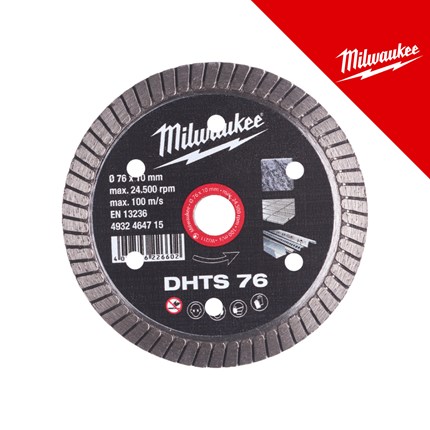 MILWAUKEE PILA KRUŽNA DIJAMANTNA DHTI 76MM