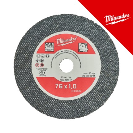 MILWAUKEE PLOČA REZNA ZA METAL 76MM 5KOM