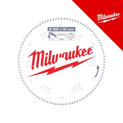 MILWAUKEE PILA CIRKULARNA MS- ALU/PVC 305X30X3, 0X96Z