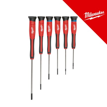 MILWAUKEE OVIJAČI PRECIZNI KOMPLET 6 KOM: PH00/PH0/SL1.6/SL2/SL3.2/SL4