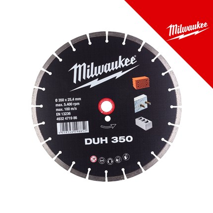 MILWAUKEE PILA KRUŽNA DIJAMANTNA DUH 350