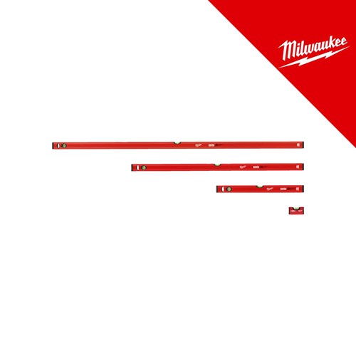 MILWAUKEE SET LIBELA SLIM MAGNETIC 10/60/120/180cm, 4 KOM.