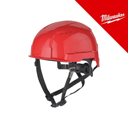 MILWAUKEE kaciga zaštitna Bolt 200 crvena neventilirana