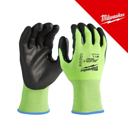 MILWAUKEE RUKAVICE OTPORNE NA REZOVE HI-VIS, RAZINA ZAŠTITE 2 - XXL/11
