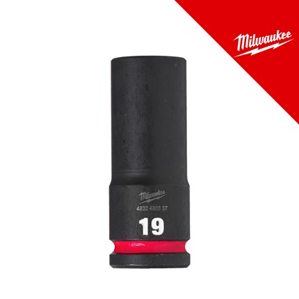 MILWAUKEE KLJUČ NASADNI UDARNI 1/2˝ DUGI 19 MM