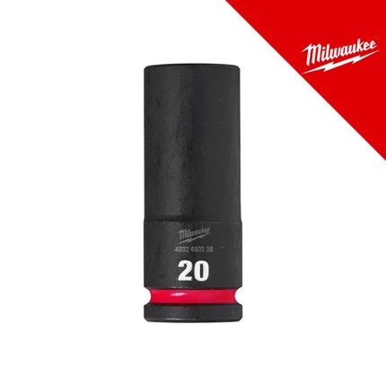 MILWAUKEE KLJUČ NASADNI UDARNI 1/2˝ DUGI 20 MM