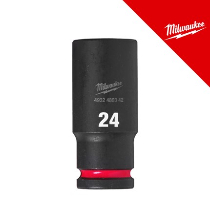 MILWAUKEE KLJUČ NASADNI UDARNI 1/2˝ DUGI 24 MM