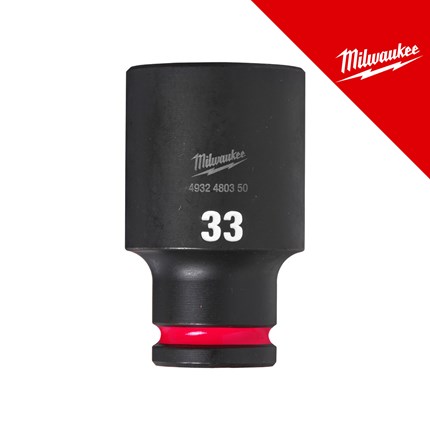 MILWAUKEE KLJUČ NASADNI UDARNI 1/2˝ DUGI 33 MM