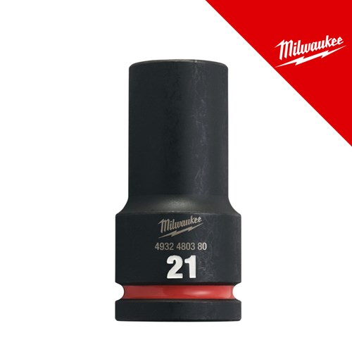 MILWAUKEE KLJUČ NASADNI UDARNI 3/4˝ DUGI 21 MM
