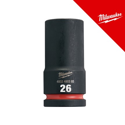 MILWAUKEE KLJUČ NASADNI UDARNI 3/4˝ DUGI 26 MM