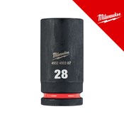 MILWAUKEE KLJUČ NASADNI UDARNI 3/4˝ DUGI 28 MM