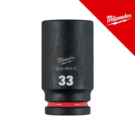 MILWAUKEE KLJUČ NASADNI UDARNI 3/4˝ DUGI 33 MM