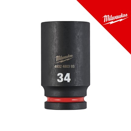 MILWAUKEE KLJUČ NASADNI UDARNI 3/4˝ DUGI 34 MM