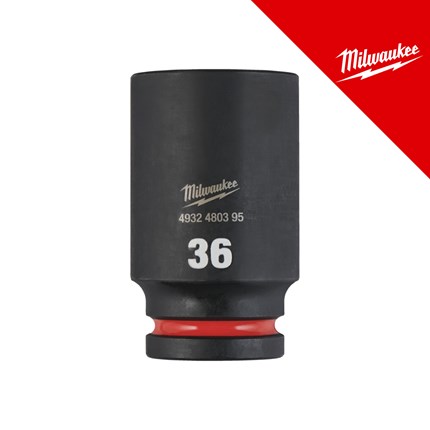 MILWAUKEE KLJUČ NASADNI UDARNI 3/4˝ DUGI 36 MM