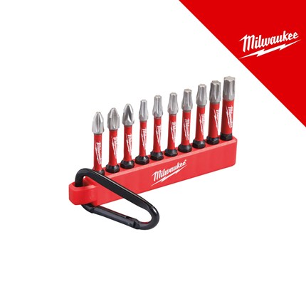MILWAUKEE SHOCKWAVE IMPCT SET BITOVA 10 KOM 4932480941