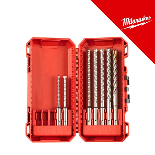 MILWAUKEE SDS+ MX4 SET - SVRDLA ZA BETON 7KOM