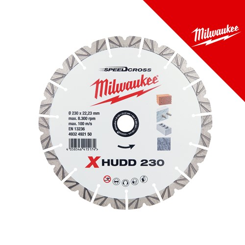 MILWAUKEE PLOČA DIJAMANTNA XHUDD 230 MM