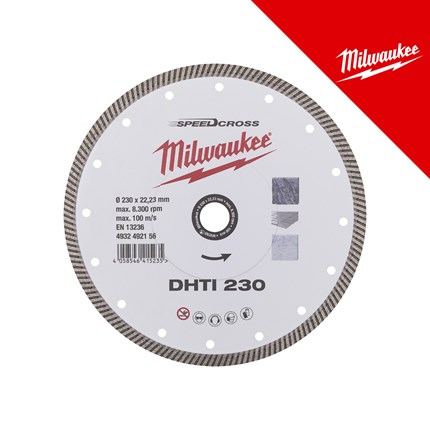 MILWAUKEE PLOČA DIJAMANTNA DHTI 230 MM