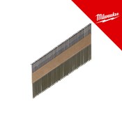 MILWAUKEE čavli D glava 34° nazubljeni 75 mm, 2200 kom