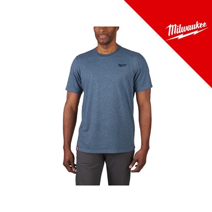 MILWAUKEE MAJICA RADNA S KRATKIM RUKAVIMA HT SS LAGANA PLAVA, vel. S