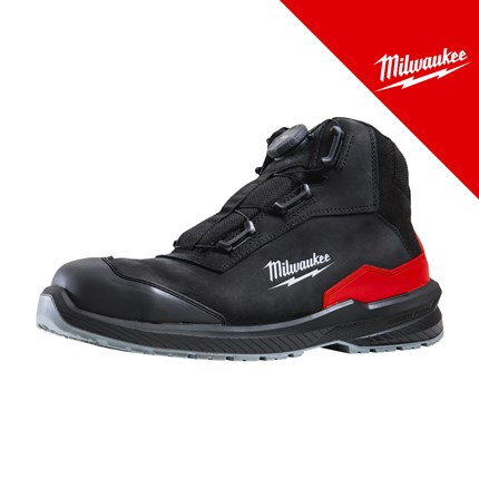MILWAUKEE radne cipele S3S B1M110133 kožne visoke BOA, vel = 45