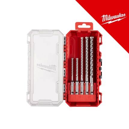 MILWAUKEE SDS+ MX4 SET - SVRDLA ZA BETON 5KOM