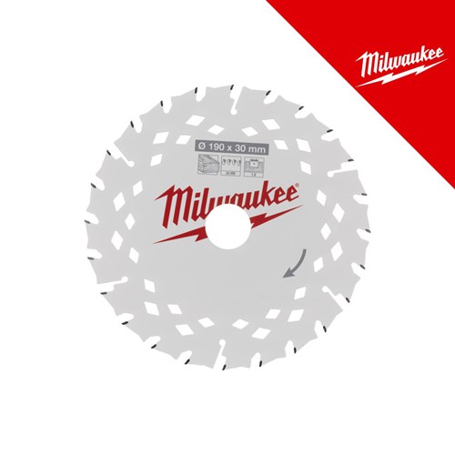 MILWAUKEE PILA CIRKULARNA-DRVO FC 190X30X1, 6X24Z