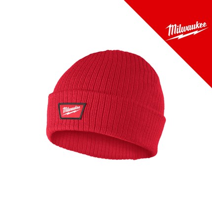MILWAUKEE CUFFED BEANIE KAPA CRVENA