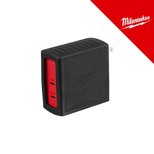 MILWAUKEE 100 W USB-C ZIDNI ADAPTER ZA NAPAJANJE