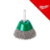 MILWAUKEE LONČASTA ČETKA S6 50x20 INOX CR. 0.3, 3 KOM.