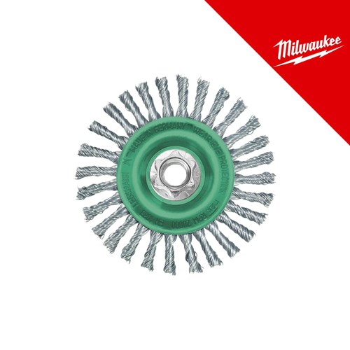 MILWAUKEE ŽIČANA ČETKA M14 125x6 INOX KN. 0.5, 1 KOM.