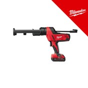 MILWAUKEE 18V AKU ALAT ZA KARTUŠE za 310ml, u kutiji sa 1x2Ah baterijom i punjačem (M18PCG/310C-201B - 4933441310)