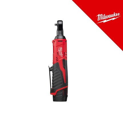 MILWAUKEE 12V AKU RAČNA 1/4, u kutiji sa 1x2Ah baterijom i punjačem (M12IR-201B(1/4) - 4933441725)