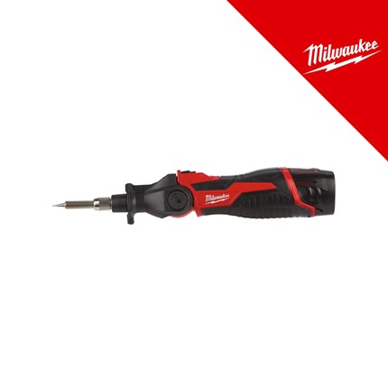 MILWAUKEE 12V AKU LEMILICA, u C koferu sa 1x2Ah baterijom i punjačem (M12SI-201C - 4933459761)