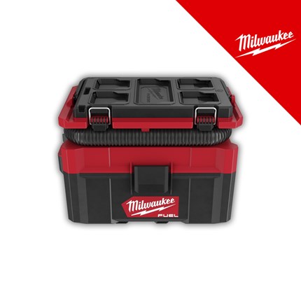 MILWAUKEE 18V AKU USISAVAČ PACKOUT kompaktibilan mokro/suhi, u kutiji bez baterija i punjača (M18FPOVCL-0  - 4933478187)