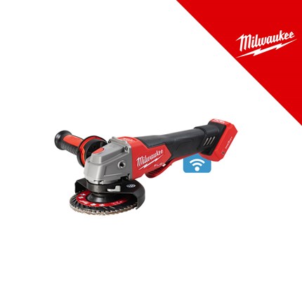 MILWAUKEE 18V AKU KUTNA BRUSILICA, Rapid Stop, u X koferu bez punjača i baterija (M18ONEFSAG125XPDB-0X - 4933478434)