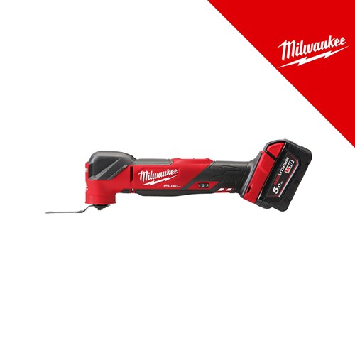 MILWAUKEE 18V AKU VIŠENAMJENSKI ALAT, u X koferu sa 2x5Ah baterijama i sa punjačem (M18FMTMC-502X - 4933499454) (promocija MC)